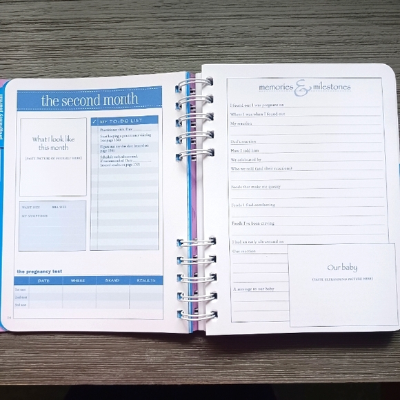 "What To Expect When You're Expecting" Pregnancy Book & Journal Organizer, Set - Picture 14 of 16